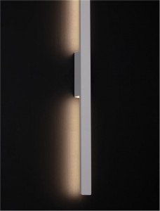 Fassaadivalgusti Nova Luce Aneth must 230V 20W 1706lm IP65 3000K soe valge