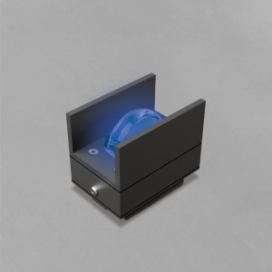 Fassaadivalgusti ZIU RGBW LV valge 230V 4W 200lm CRI80 165x3° IP66 DMX RGB + 3000K RGBW soe