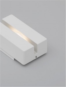 Fassaadivalgusti Nova Luce Dio valge 230V 4W 60lm IP65 3000K soe valge