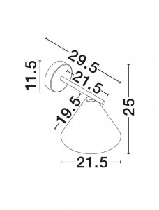 Süvistatav fassaadivalgusti Nova Luce Orix must 230V E27 IP65