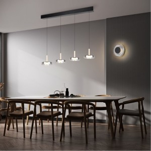 Seinävalaisin Trio Lighting Celeste musta 230V 10W 1100lm switch dimmer 3000K lämmin valkoinen
