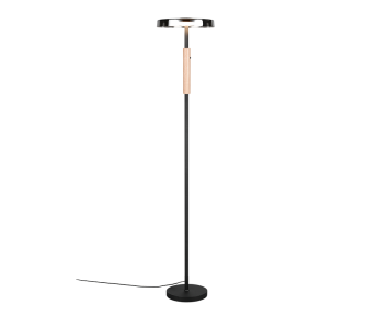 Põrandavalgusti Trio Lighting Celeste must 230V 15W 1750lm IP20 switch dimmer 830