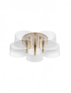 Ceiling lamp Nova Luce Gatlin transparent 230V 28W 1300lm IP20 DIMMABLE 3000K warm white