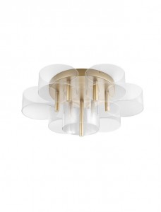 Ceiling lamp Nova Luce Gatlin transparent 230V 41W 2100lm IP20 DIMMABLE 3000K warm white