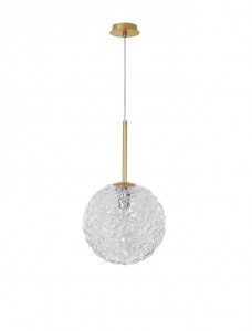 Pendant lamp Nova Luce Mirano transparent 230V E27 IP20