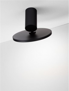 Потолочный светильник Nova Luce Ekei черный 230V 14W 1085lm IP20 3000K теплый белый