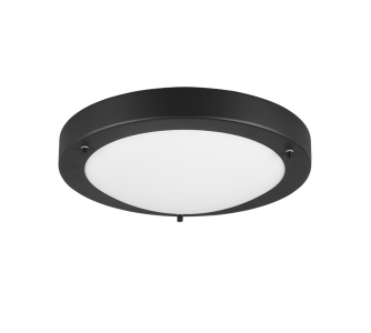 Dome light Trio Lighting Condus black E27 IP44