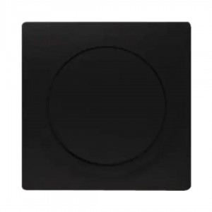 Cover plate SIEMENS Delta i-system Soft black IP20