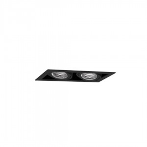 Встраиваемый светильник Light4U Cardan XS TWO HE черный 46W 5500lm 36° IP20 930