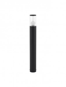 Bollard light Nova Luce Zosia dark gray E27 IP65