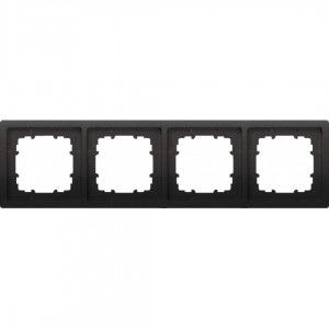 Frame SIEMENS Delta Style anthracite IP20