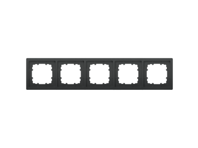 Frame SIEMENS Delta Style Soft black IP20