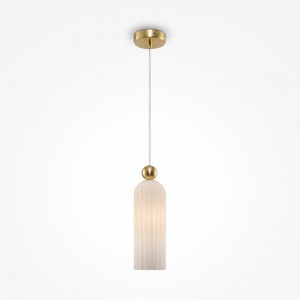 Pendant lamp Maytoni Antic gold / white E14 IP20