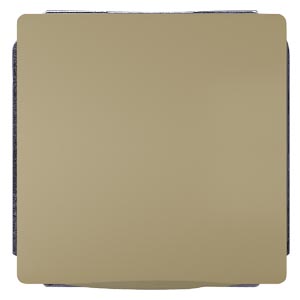 Socket SIEMENS Delta Style matte gold IP20