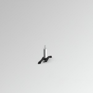 Kinnitus POWERGEAR trossi riputuskinnitus must