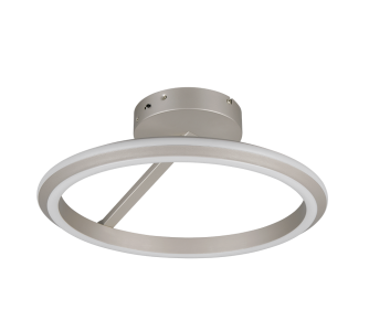 Ceiling lamp Trio Lighting Amador Dip nickel 34W 4000lm CRI80 IP20 switch dimmer 2300K, 3000K, 4000K 3CCT