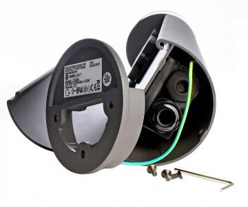 Pollarivalaisin Deko-Light Arawan tummanharmaa 4,8W 150lm 360° IP44 830