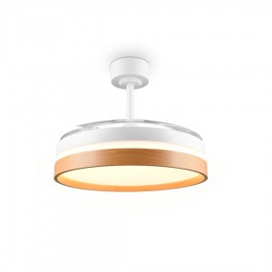Ventilaatoriga valgusti Trio Lighting Volda valge 30W 3500lm CRI80 IP20 DIMMABLE  2700K-6500K