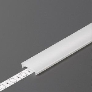 Aluminium profile cover TOPMET F click opal