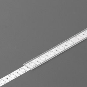 Aluminium profile cover TOPMET A, 2m, transparent transparent