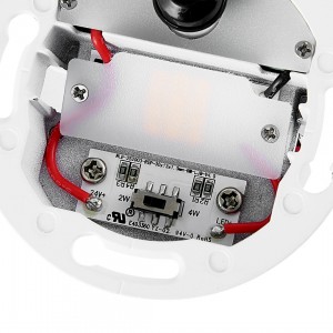 Upotettava seinävalaisin Deko-Light Alwaid Pro Motion valkoinen 6W 636lm 120° IP20 Dip Switch 830