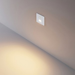 Süvistatav seinavalgusti Deko-Light Alwaid Pro Motion kate valge IP20