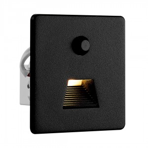 Recessed wall light Deko-Light Alwaid Pro Motion black IP20