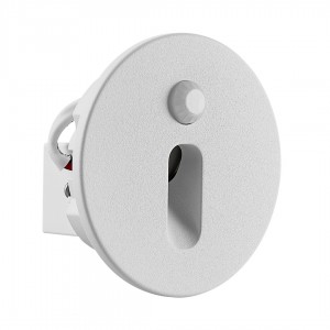 Upotettava seinävalaisin Deko-Light Alwaid Pro Motion valkoinen IP20