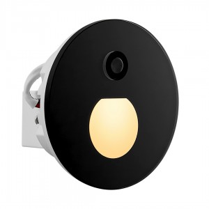 Recessed wall light Deko-Light Alwaid Pro Motion black IP20