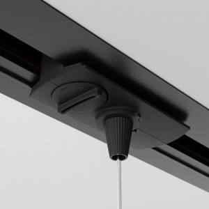 Virtakiskolisävaruste Maytoni 1-phase adapter Unity musta