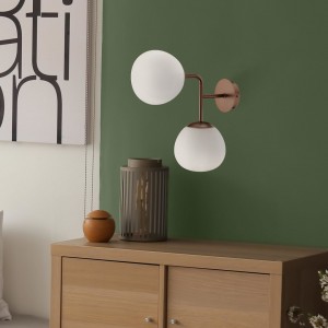 Wall light Maytoni Erich nickel 40W E14 IP20