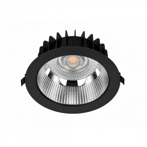 Встраиваемый светильник Prolumen DL178-3 черный 230V 10W 1100lm 36° IP54 940