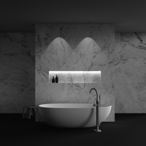 Recessed light Maytoni Dip black 10W 1060lm 50° IP20 930