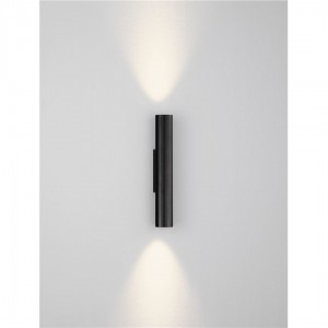 Seinavalgusti Nova Luce Riveta must 230V 6W 444lm IP20 3000K soe valge