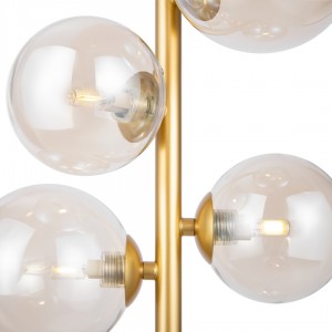 Pendant lamp Maytoni Dallas 6 X G9 gold / amber G9 IP20