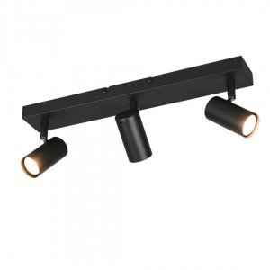 Спот-светильник Trio Lighting Taryn 3 черный GU10 IP20
