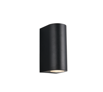 Julkisivuvalaisin Trio Lighting Soria 2 musta GU10 IP44