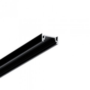 Aluminium profile TOPMET SURFACE10 BC/U 2m black