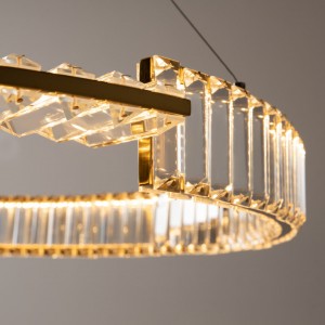 Pendant lamp Maytoni Krone brass 45W 2925lm 180° IP20 930