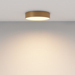 Ceiling lamp Maytoni Zon matte gold 36W 2220lm 120° IP20 930
