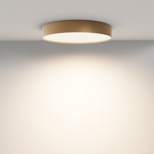 Ceiling lamp Maytoni Zon matte gold 45W 2880lm 120° IP20 930