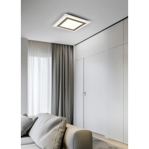 Ceiling lamp Trio Lighting Morgan nickel 6000lm CRI80 IP20 DIMMABLE 2700K-6500K warm + cold  white