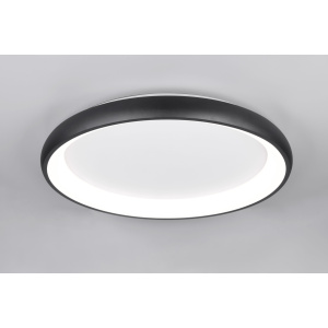 Plafondi Trio Lighting Cardona musta 59W 6900lm CRI80 IP20 switch dimmer 2300K, 3000K, 4000K 3CCT