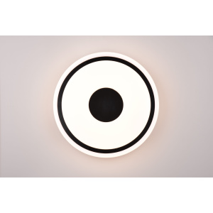 Plafoon Trio Lighting Bunda valge / must 16W 1900lm IP20 3000K soe valge