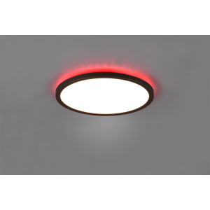 Dome light Trio Lighting Aureo RGB black 18W 2200lm IP20 DIMMABLE 3000K-6500K 2CCT