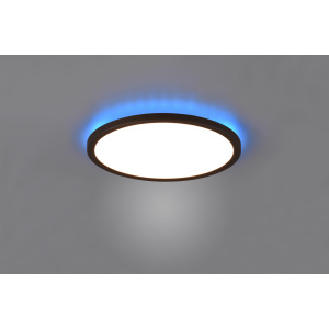 Dome light Trio Lighting Aureo RGB black 18W 2200lm IP20 DIMMABLE 3000K-6500K 2CCT
