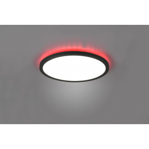 Dome light Trio Lighting Aureo RGB black 18W 2200lm IP20 DIMMABLE 3000K-6500K 2CCT