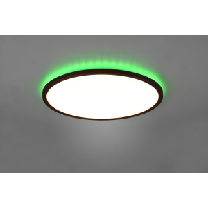 Dome light Trio Lighting Aureo RGB black 3600lm CRI80 IP20 DIMMABLE  3000K-6500K