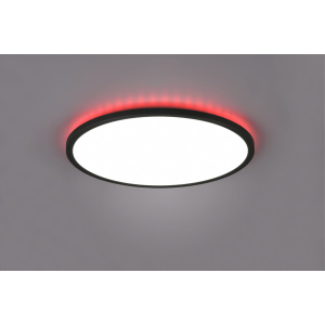 Dome light Trio Lighting Aureo RGB black 3600lm CRI80 IP20 DIMMABLE  3000K-6500K