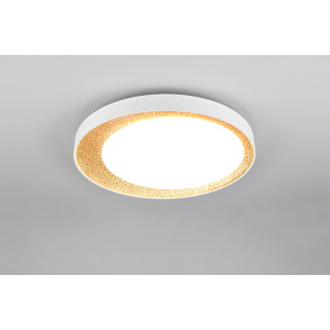 Dome light Trio Lighting Aleta white / golden 24W 2500lm IP20 switch dimmer 2700K-6500K warm + cold  white